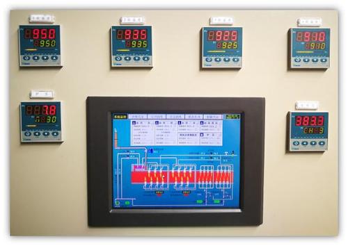 宇电ai系列温控仪表在燃气明火热处理炉上的应用